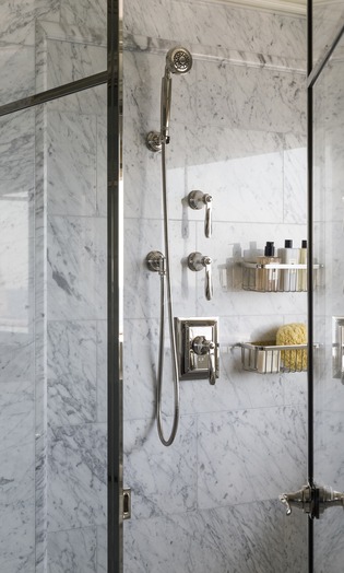 Master shower