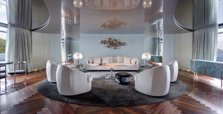 Yacht Savannah lounge